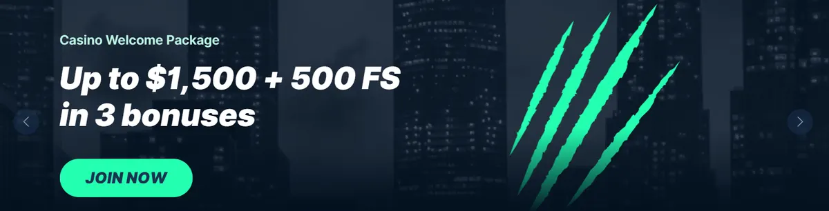 Playzilla Casino welcome offer banner